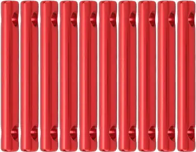 10 PCS Dual Holes Tent Line Stopper Aluminum Alloy Cord Adjuster, View more