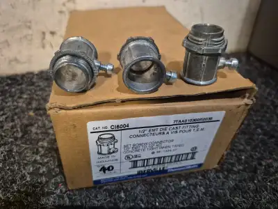 Iberville /Thomas & Betts CI5004 1/2" EMT CONNECTOR (Zn ALLOY)10, View more