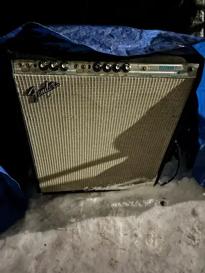 Vintage Fender Bassman 100 Tube Guitar Amp, View more