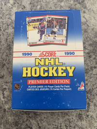 1990 Score Canadian hockey box Jagr, Brodeur, Lindros