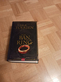 large DUTCH hardcover J.R.R Tolkien - INDE BAN VAN DE RING