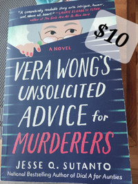 VERA WONG'S UNSOLICITED ADVICE for MURDERERS, adult fiction, oft
