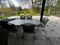 Wrought Iron outdoor dining set