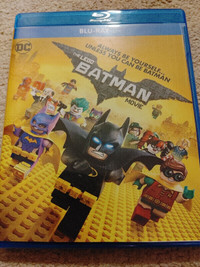 THE LEGO BATMAN MOVIE BLU RAY- NEW
