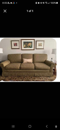 Beautiful custom made couch