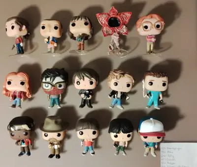 Funko Pop! Stranger Things Lot (15 total Figures), View more