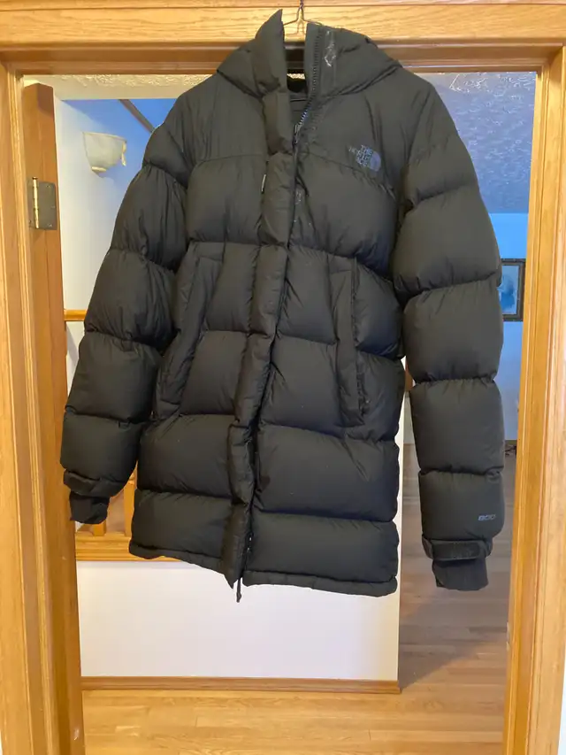 North Face Down Puffer Winter Jacket Parka Black Women's Small in Women's - Tops & Outerwear in Edmonton - Image 3