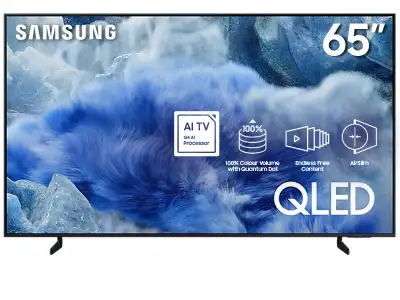 SAMSUNG 65" Q8F 4K SMART QLED TV QN65Q8F NO TAX SALE, View more