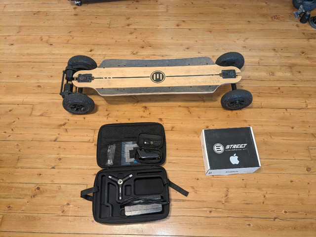 Evolve GTR Bamboo 2 in 1 (Street Wheels Conversion Kit) in Skateboard in Vernon