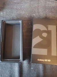 Original Samsung S21 5G Phone Box