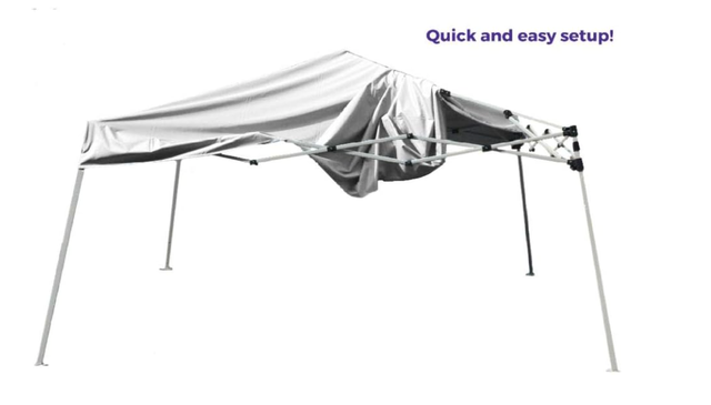 Impact Canopy Slant-Leg Canopy Tent, 10'x10', White or Blue in Other in Ottawa - Image 5
