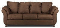 Collier Chocolate Microfiber Couch