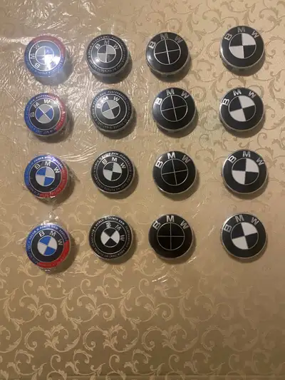 5 each caps 68 mm Fit most bmw