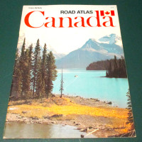 Rolph-Clark-Stone 1974 Limited Road Atlas Canada City Maps