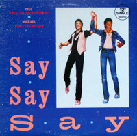 Paul McCartney - "Say Say Say" Original 1983 12" Vinyl Single