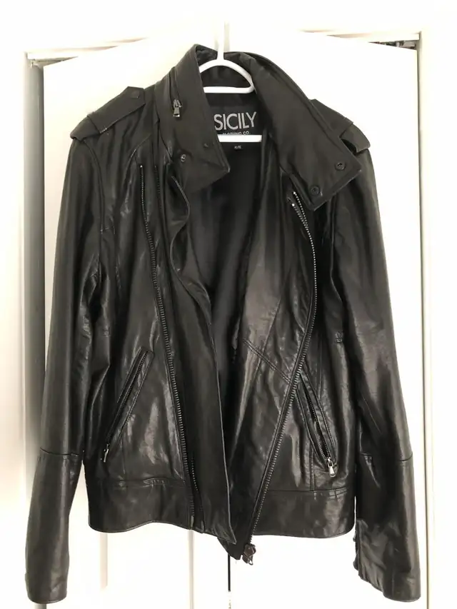 Manteau cuir XL presque neuf64556777851905120