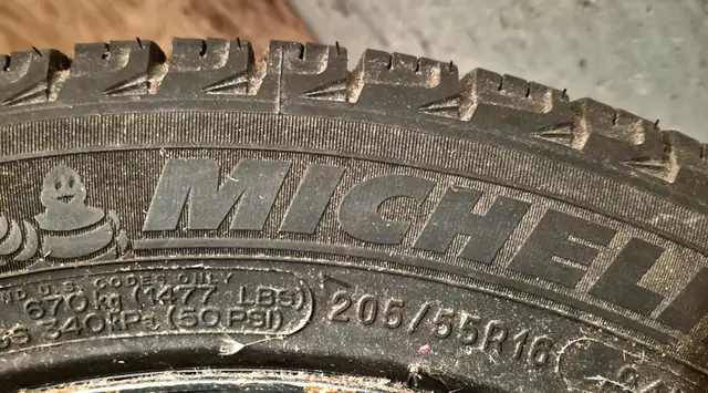 4 Michelin Winter Tires on rims, never used! in Tires & Rims in City of Halifax - Image 5