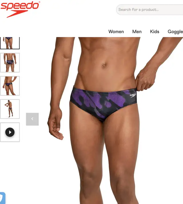 Speedo swimming trunks Brief  Size 30 and 32 in Men's in Charlottetown - Image 3