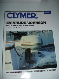 Evinrude/Johnson 1956-72 Clymer outboard shop manual