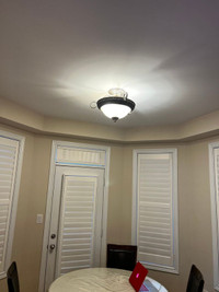 Matching - Ceiling lights and Kitchen