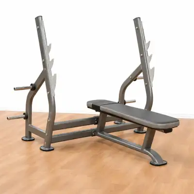 Commercial Grade Impulse Bench Press $1300 brand new. Your for $450 In good condition. This has 4x 2...