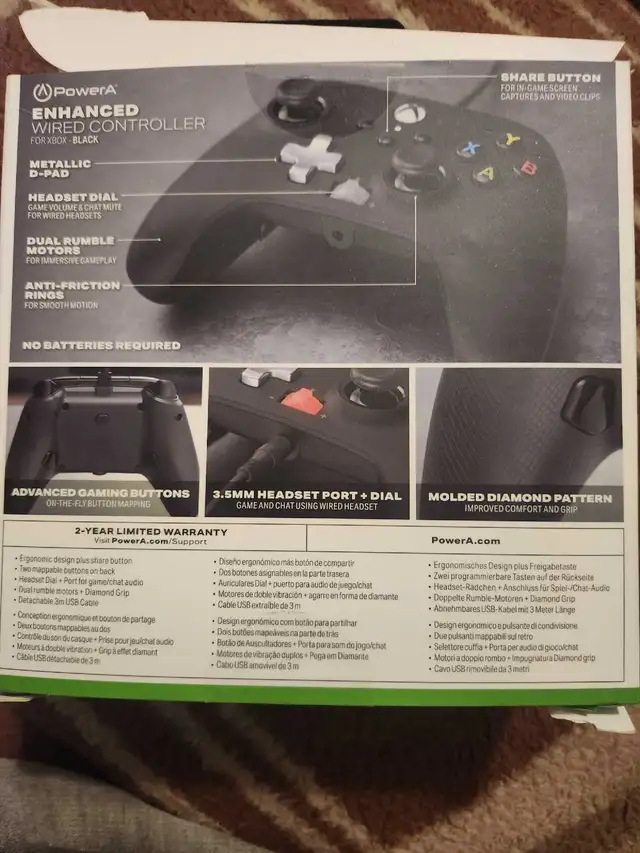 xbox power a enhanced controller64717130061570121
