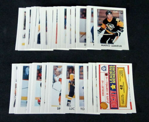 CARTE DE HOCKEY OPC MINI 1987-88 SET COMPLET 42 CARTES ROY,GRETZ dans Art et objets de collection  à Thetford Mines - Image 3