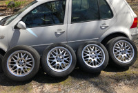 VW Mag wheels and tires