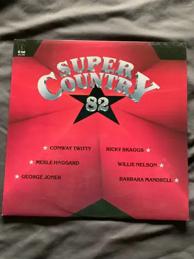 Super Country 82 Vinyl Record Album, View more