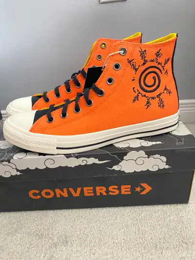 Naruto x Magma Orange Chuck Taylor - sz 10.5, View more