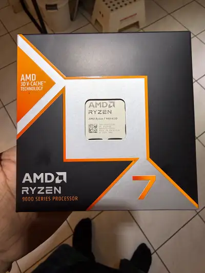 Ryzen 7 9800 X3D BRAND NEW, View more