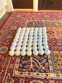 56 All white golf balls