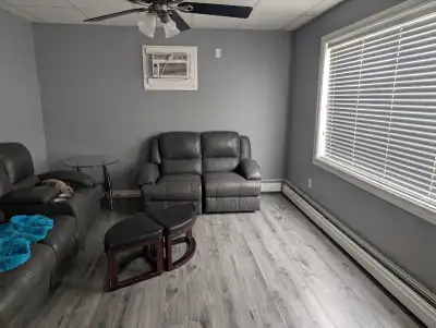 2 bedroom all inclusive furnished apartment. All you would need is towels and a pillow! All Utilitie...