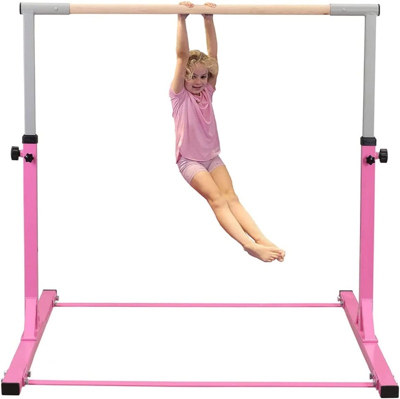 PEDIGO Gymnastics Bar for Kids Adjustable Horizontal Bar!! Exercise Equipment City of