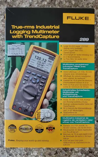 Fluke 289 True RMS Multimeter, View more