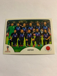 2018 PANINI FIFA World Cup Russia Album Stickers JAPAN TEAM #653