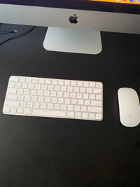 Apple Magic Keyboard and mouse 