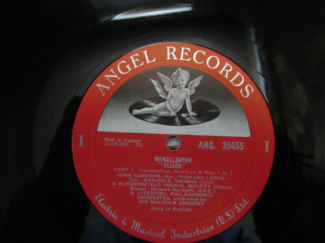 VINYL  RECORD SET  MENDELSSOHN   ELIJAH in Arts & Collectibles in London - Image 3