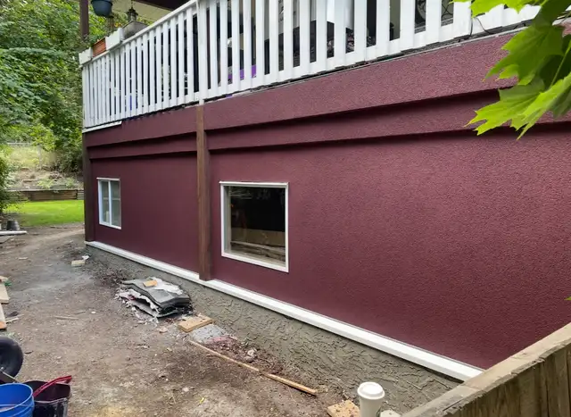 Renovation/additions, stucco, decks/coatings, siding, floorings