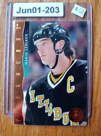 Mario Lemieux 1993-94 PARKHURST FIRST OVERALL Card F10 penguins
