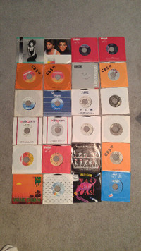 45's 7" VINYL SINGLES  Listed by Group or Artists NAME