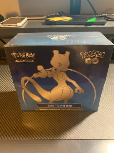 Pokemon Go sealed elite trainer box ETB Mewtwo cards card, View more