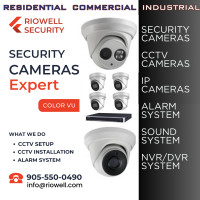 4K CCTV camera & alarm system for sale and installation