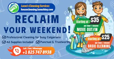 Starting at $25/hr – Professional House Cleaning You Can Trust, View more