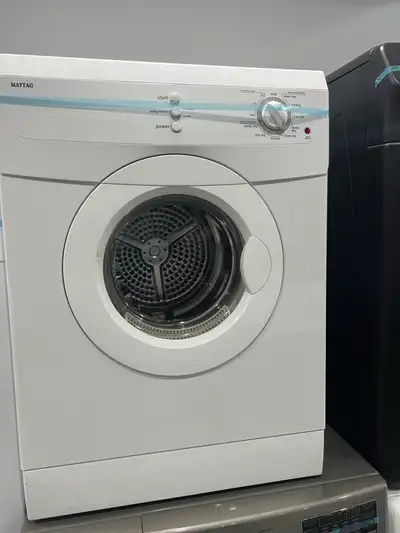 Maytag 24 w front load electric dryer stackable , View more