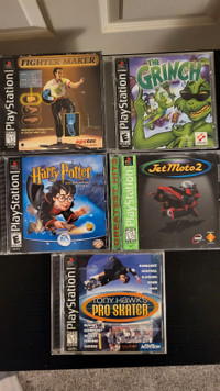 Multiple Playstation PS1 Games