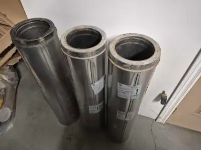  3 conduit de cheminée usagee préfabriqué intérieur 6"x36 pouce, View more