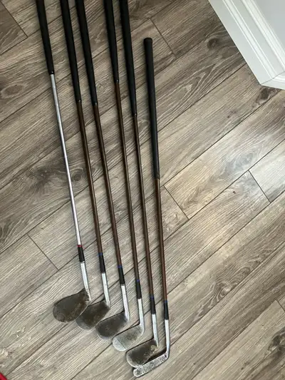 vintage Lawson little golf clubs, View more