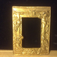 Antique 1920s Chinese Export Photograph Frame