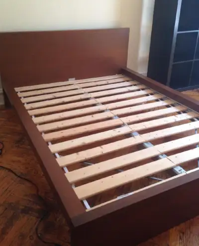 IKEA Queen malm bedframe, View more